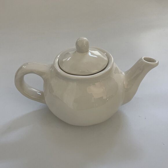 Pottery‎ Barn Tea Garden Tea Pot “BELIEVE” Rae Dunn Design 1.5 Quarts 6 Cup - Picture 3 of 10